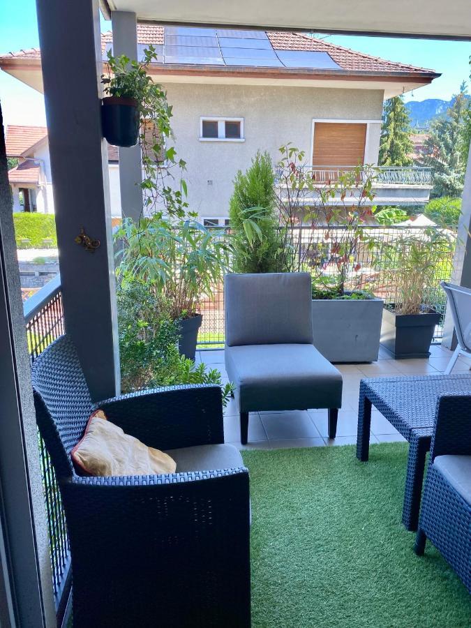 Appart Cosy Proche Du Lac Avec Terrasse Annecy Eksteriør bilde